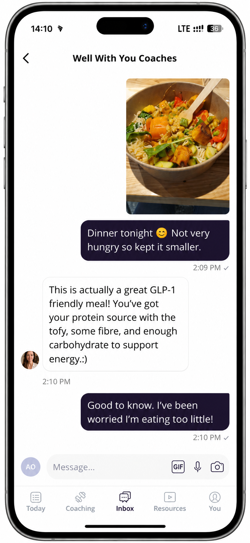 Send a photo, get real feedback